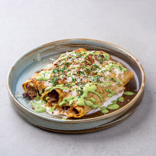Beef & Bean Cannelloni with a Basil Pomodoro Sauce